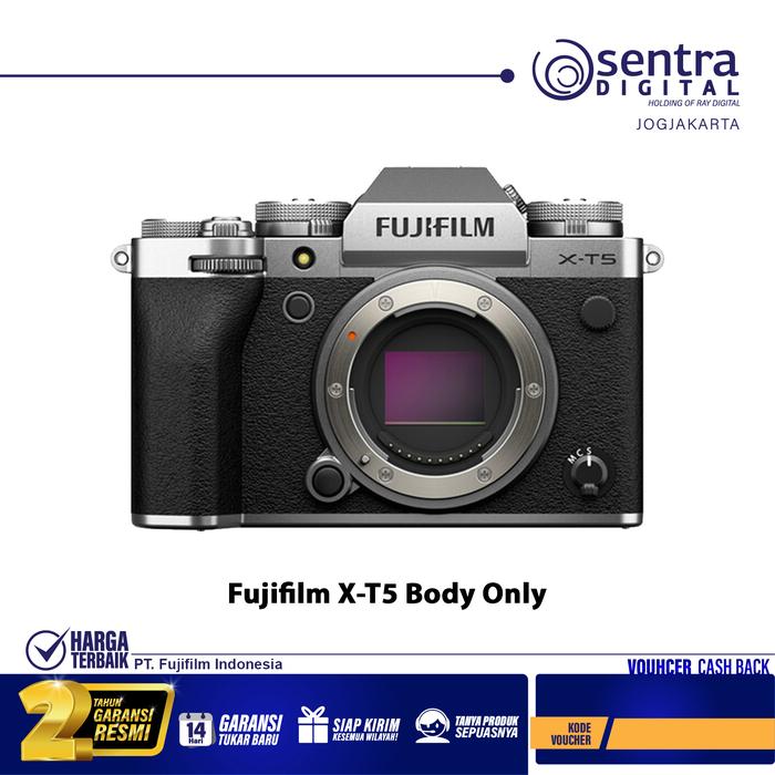 Gambar Fujifilm X-T5 | Xt5 Mirrorless Camera (Body Only) - Silver dari Sentra Digital undefined Tokopedia