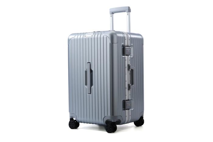 Gambar OJOL Koper BIG SIZE JUMBO 26-28-30 inch Semi Aluminium TSA NON Zipper - Silver, 26 dari Roaming Koper undefined Tokopedia