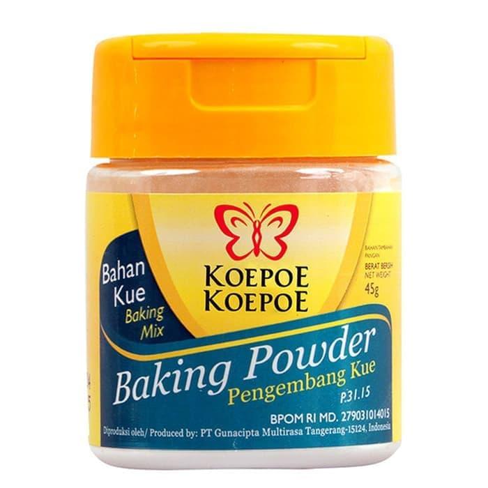 Gambar Koepoe Koepoe Pengembang Kue - Baking Powder 45gr / Soda Kue 81gr - Baking Powder dari House of Almond undefined Tokopedia