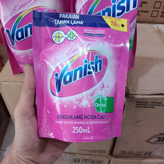 Gambar vanish cair pink 750 ml - 250 ml dari allysa store 25 undefined Tokopedia