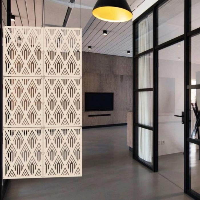 Gambar SEKAT PEMBATAS RUANGAN GANTUNG KAYU | PARTISI TIRAI KAYU LASER CUT dari nuansaislamic undefined Tokopedia