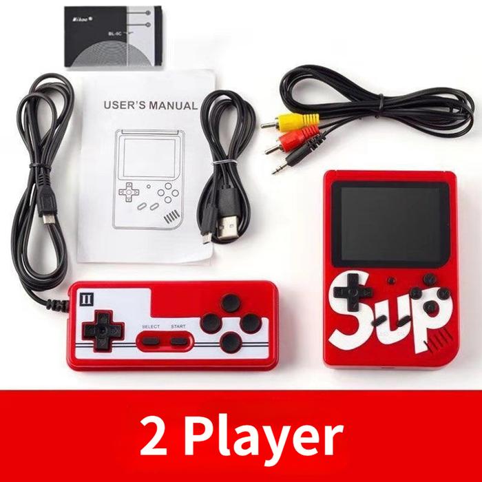 Gambar 2in1 GAME BOY SEGA 400in1 Games 8 BIT SUP GameBoy Mini HOT GAMESIR - SUP-2 Player dari Bean Tech undefined Tokopedia