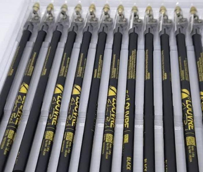 Gambar pensil alis louvre pendek hitam coklat dn panjang hitam. dari Glamstore1825 undefined 4 Tokopedia