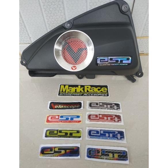 Gambar [Aks Motor] Veloscope Genio Velocity Cover Hawa Tutup Box Filter Sub - Silver, eSP+ Biru dari Eighteen-nine undefined Tokopedia