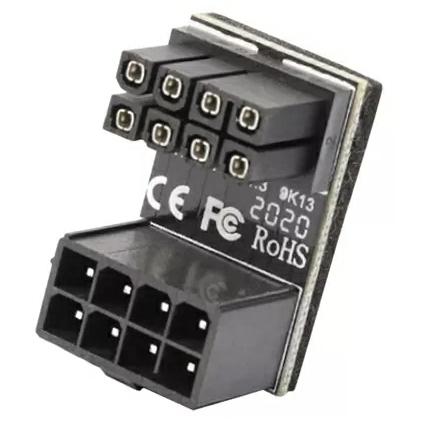 Gambar GPU Head Elbow 180 Degree 6 Pin 8 Pin 6Pin 8Pin Connector Power Cable - 8Pin Positive dari Honey Computer undefined Tokopedia