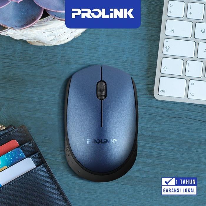 Gambar MOUSE WIRELESS PROLINK PMW5008 - Biru dari Dityashop Tech undefined Tokopedia