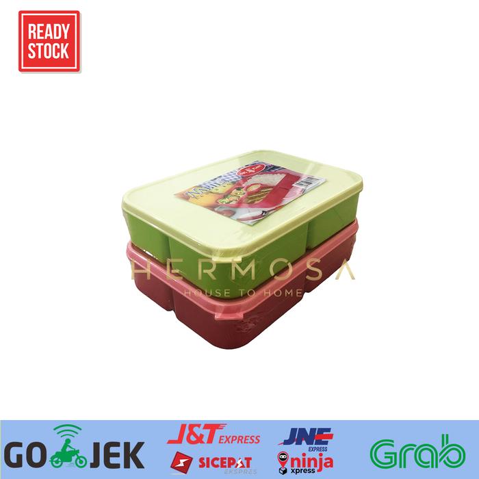 Gambar Lunch Box Set Kotak Bekal Makan kotak makan Anti Tumpah dari Hermosa Home Decor undefined Tokopedia