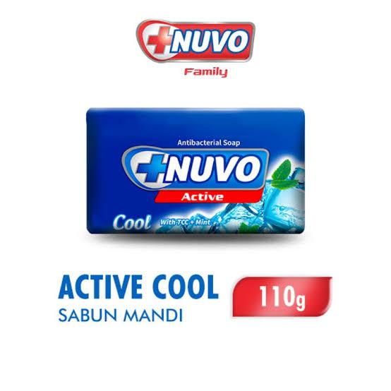 Gambar NUVO SABUN BATANG 76gram / NUVO ANTIBACTERIAL SOAP / NUVO SABUN MANDI - ACTIVE COOL dari Maju Jaya Makmur undefined 4 Tokopedia