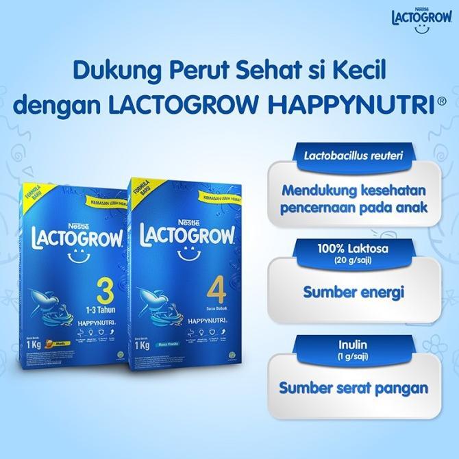 Gambar Dijual Nestle Lactogrow 4 Happynutri Vanilla Susu Pertumbuhan Anak 3 - dari ricky mart undefined Tokopedia