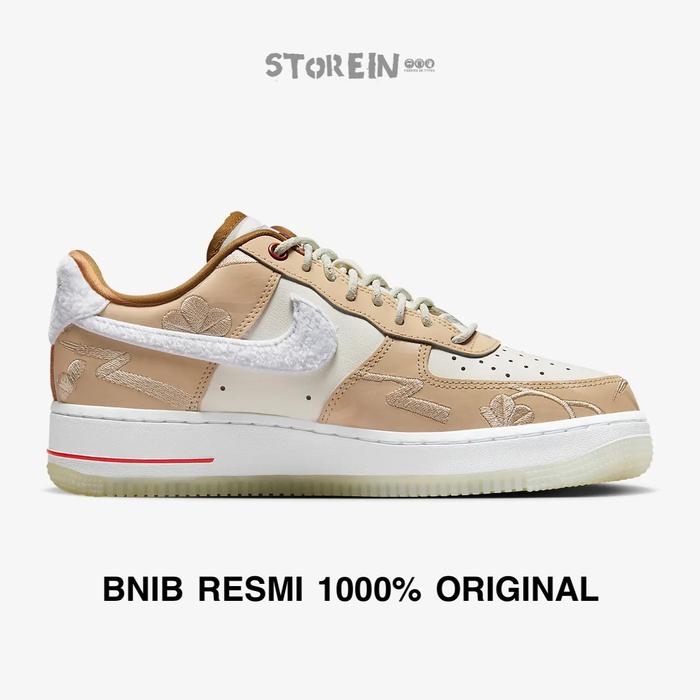 Gambar Nike Air Force 1 Leap High Sail White Sand Drift Photon Dust Original - Sand Drift, 38 dari dstorein.id_NEW undefined Tokopedia