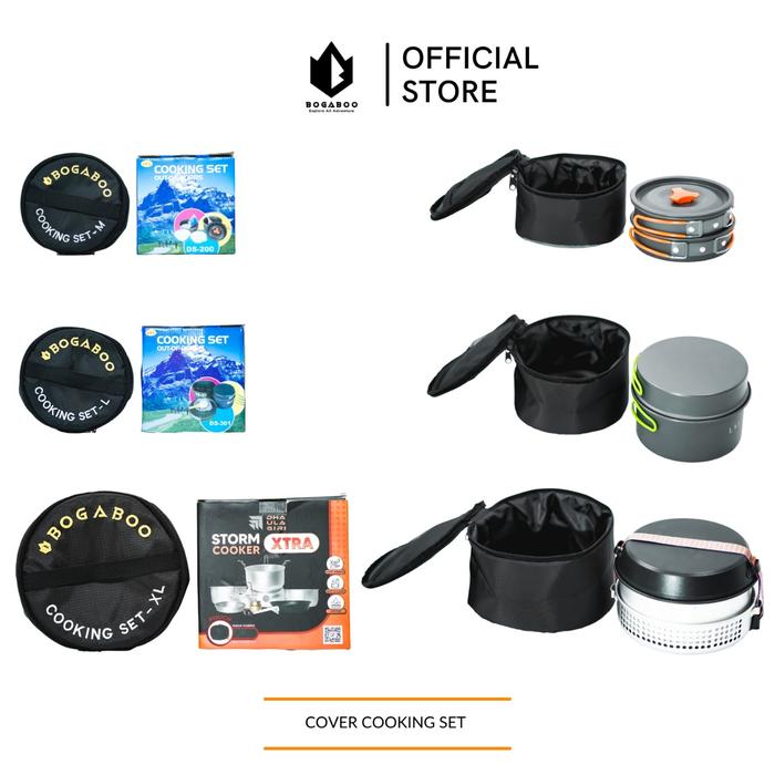 Gambar Cover Cooking Set Bogaboo - Sarung Pelindung Alat Masak Camping - SEPAKET dari EL ADVENTURE_NEW undefined Tokopedia
