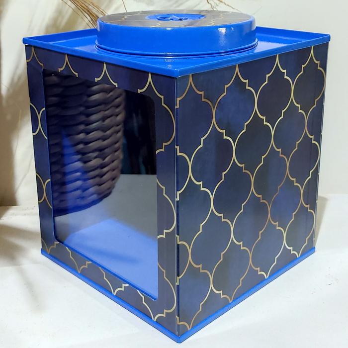Gambar TOPLES KERUPUK MINI MOTIF MARBLE - Biru, M dari Shisya Shop undefined Tokopedia