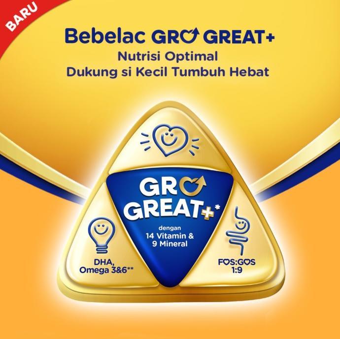 Gambar Terbaru Bebelac 3 susu pertumbuhan anak Rasa Vanila 3000gr 1-3 tahun dari ricky mart undefined Tokopedia
