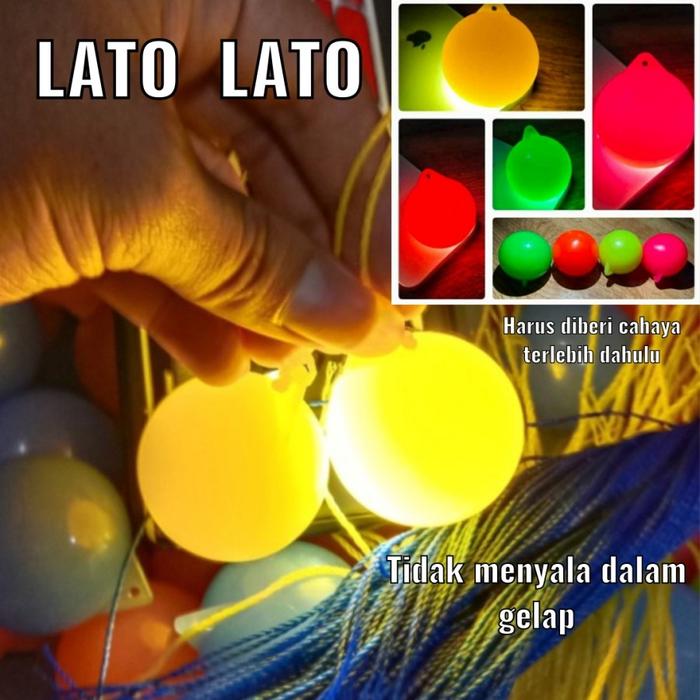Gambar Lato lato mainan anak tok tok latto viral trendy toys - Glow in Dark dari AVO GROSIR undefined Tokopedia