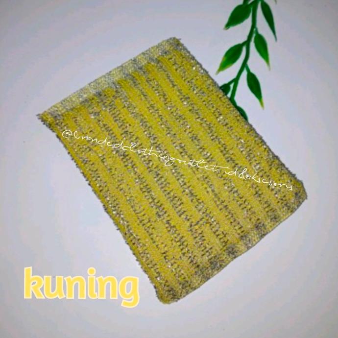 Gambar SPONS CUCI PIRING WARNA WARNI / SPON BUSA DISHWASHING SPONGE - Kuning dari brandedclothingoutlet undefined Tokopedia