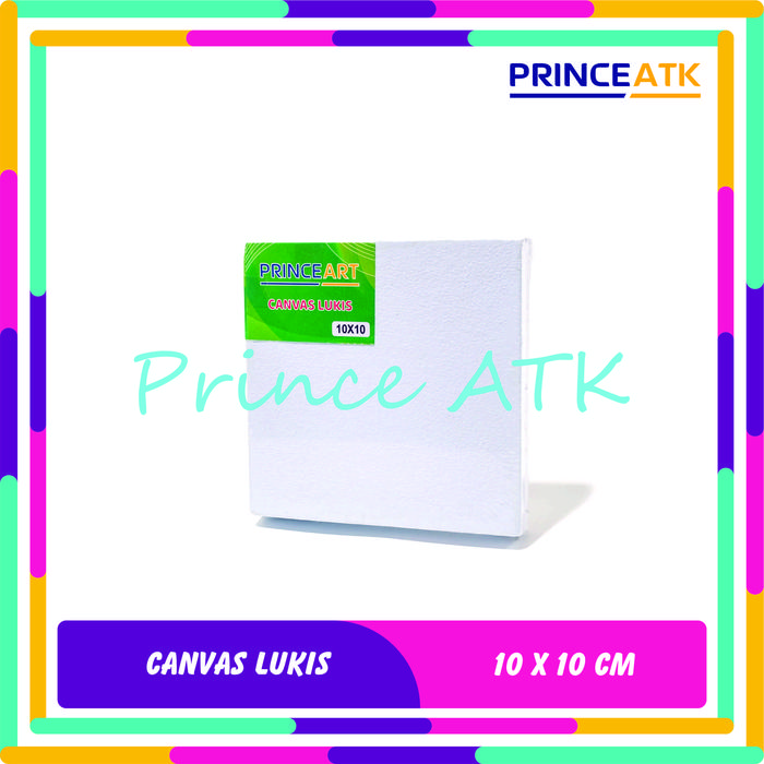 Gambar KANVAS LUKIS PUTIH CANVAS SIAP PAKAI - 10x10CM dari PRINCE ATK undefined Tokopedia