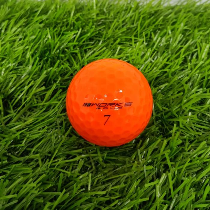 Gambar Bola Golf WORKS golf Mulus Grade A 100% Original No Repair - Orange dari DFC Store_NEW undefined Tokopedia