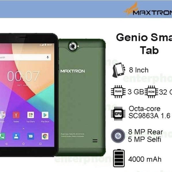 Gambar Maxtron Genio Tab Smart Tablet 8 inch 3GB RAM - MaxtronGenio 8" dari HallOfGadgetNeed undefined Tokopedia