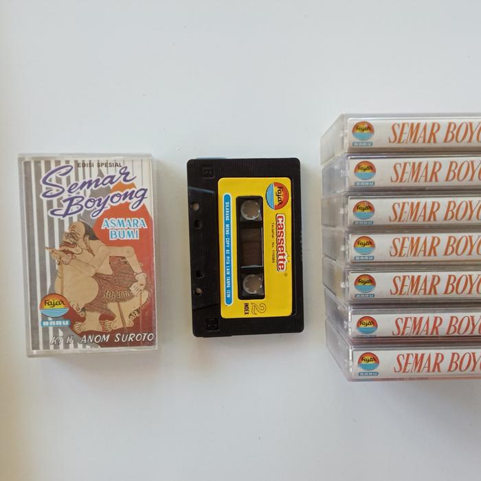 Gambar KASET PITA WAYANG KULIT KI H ANOM SUROTO SEMAR BOYONG ASMARA BUMI dari BONTOET89 undefined Tokopedia