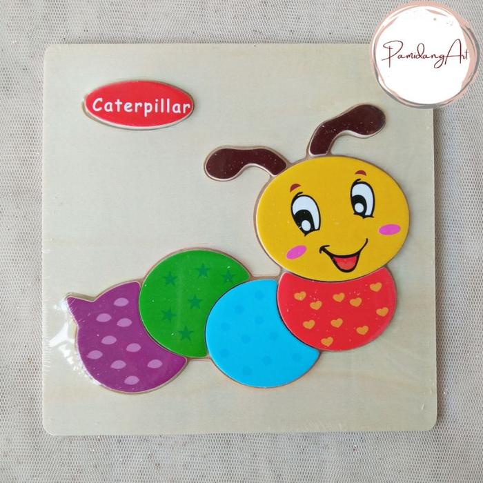 Gambar Puzzle Edukasi Anak / Puzzle Kayu / Mainan Anak - Bird dari Pamidangart undefined 3 Tokopedia