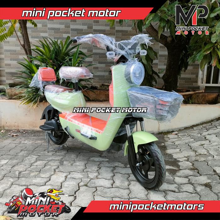 Gambar SEPEDA LISTRIK UWINFLY DF7 - DRAGONFLY 7 - SEPEDA LISTRIK DF7 UWINFLY - Hijau dari Mini Pocket Motor Sparepart undefined Tokopedia