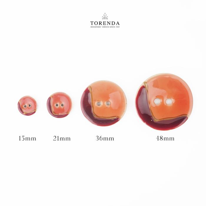 Gambar Torenda kancing Kemeja SA Motif Marble Button Size (4 Uk.) / Pcs - Merah, 15mm dari Torenda undefined Tokopedia