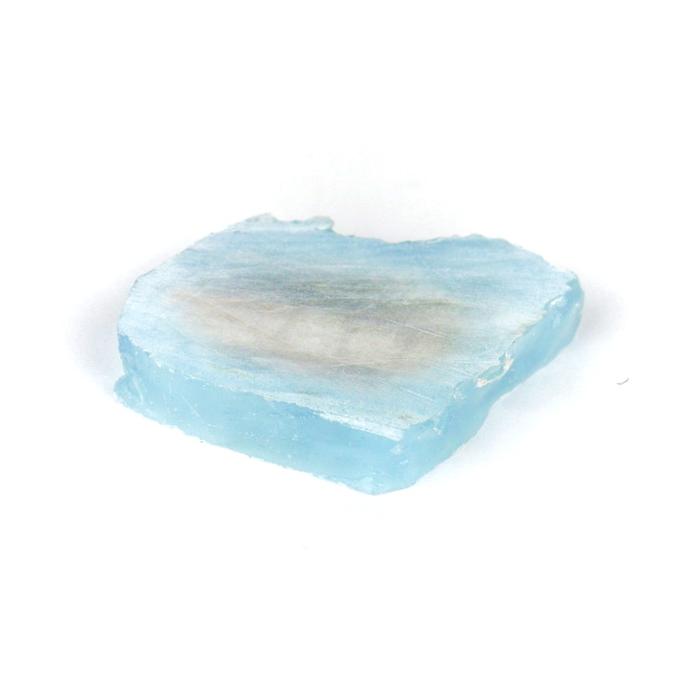 Gambar Natural Rough Bahan Batu Permata Blue Aquamarine Berly - 64x48x10mm 43gr dari POETRA GEMS STONE undefined Tokopedia