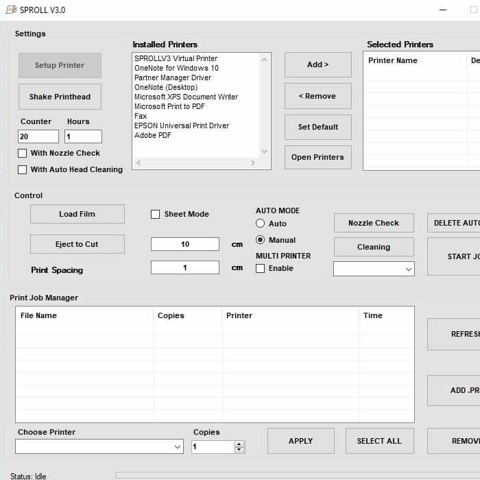 Gambar Software RTM Roll to roll DTF - Digital dari Kedaiprinting undefined Tokopedia