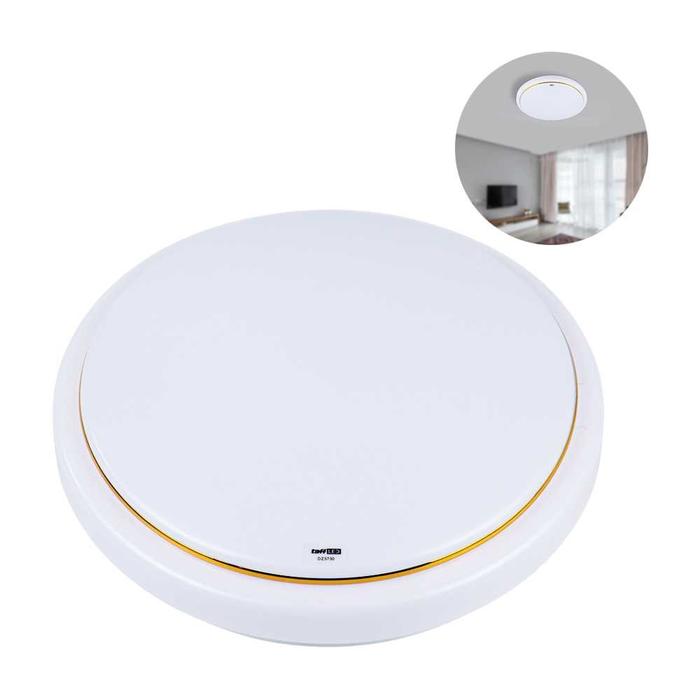 Gambar 24W 26cm Lampu LED 3 Warna Plapon Plavon Rumah Ceiling Lamp Light - Putih dari HASIBU undefined Tokopedia