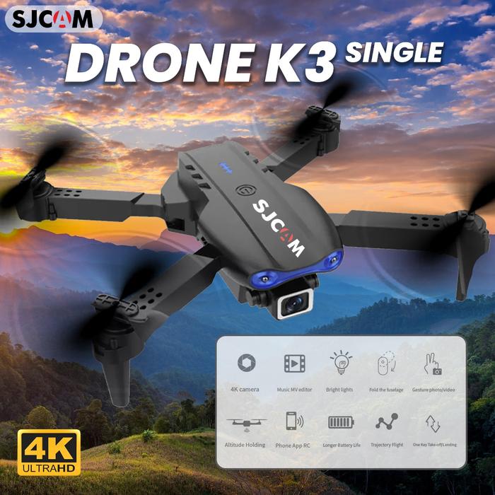 Gambar SJCAM Drone Quadcopter Pro 4K Rs Mini Single Camera WIFI FPV Wide dari Menang Terus undefined Tokopedia