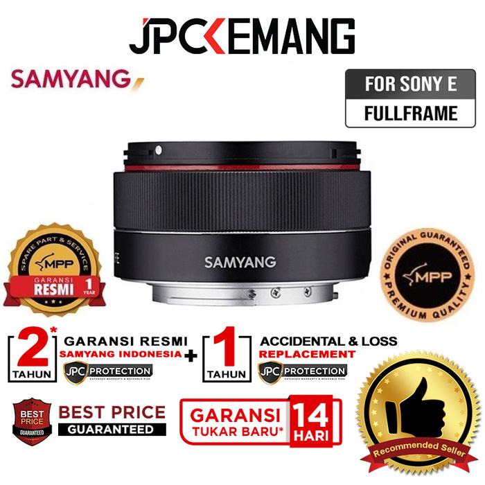 Gambar Samyang AF 35mm f2.8 Sony Samyang 35mm f/2.8 FE for Sony E Garansi Resmi - Black dari JPC Kemang undefined Tokopedia