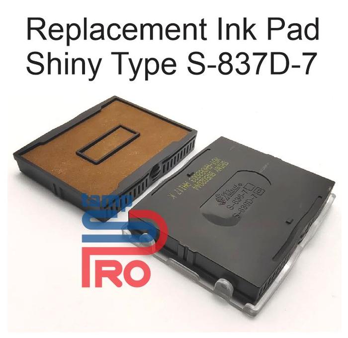Jual Replacement Ink Pad Shiny / S-401, S-826D, S-827D,S-828D,S-829D,S ...