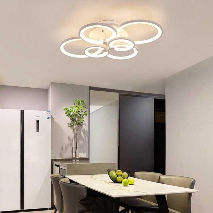 Gambar 70W 3warna Lampu led Plafon Plavon Plafond Hias Rumah Ceiling Lamp - Putih dari HASIBU undefined Tokopedia