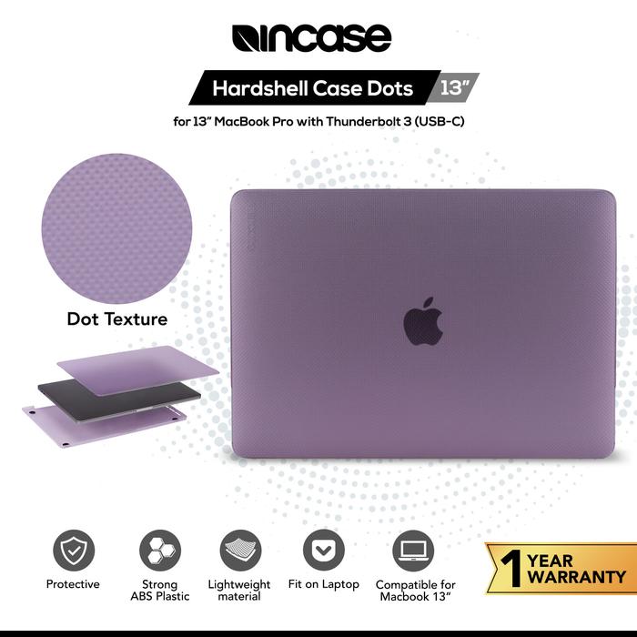 Gambar Incase Hardshell Case / Casing Macbook Pro 16 Inch 2019-2020 - Dots (INMB200679) |Case Macbook pro 16 Inch| Casing Macbook pro - Ungu dari Incase Indonesia undefined Tokopedia
