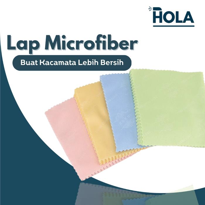 Gambar Lap kacamata, Lap pembersih kacamata, lap kacamata microfiber 13x13cm - Biru Muda dari Hola Care undefined 3 Tokopedia