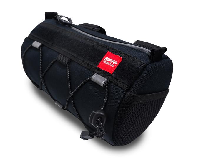 Gambar Tas Sepeda Handlebar Bag tas stang touring Gravel road bike MTB - Hitam dari zaptap Gear undefined Tokopedia
