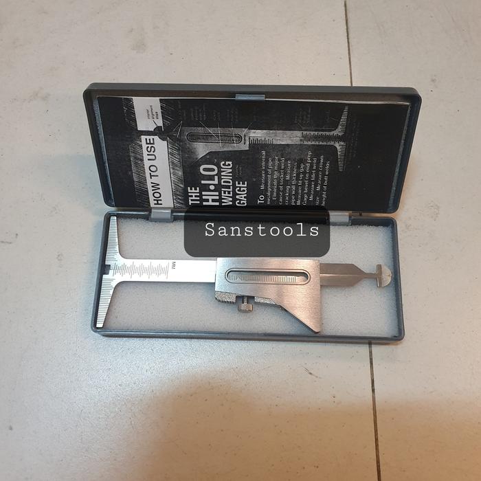 Gambar Hi-lo welding gauge gage alat ukur las wall thickness pipe Hilo yamayo - Polos dari Sanstools undefined Tokopedia