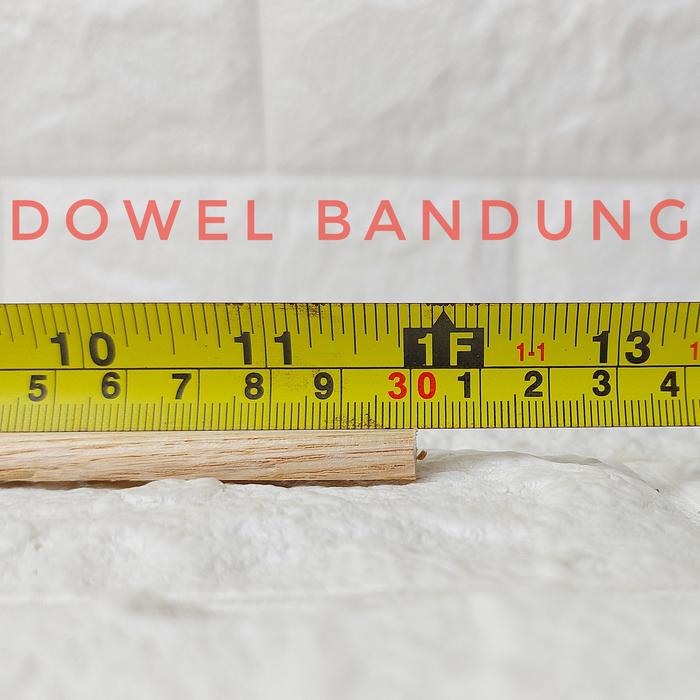 Gambar Dowel Kayu SETENGAH Lingkaran Diameter 10mm - 30 CM dari DOWEL BANDUNG undefined Tokopedia