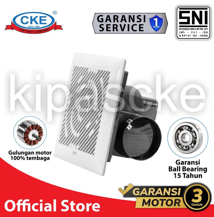 Gambar CKE Ceiling Duct CD-KTD18A 10 Inch Plafon Blower With Ball Bearing dari Fan CKE Bandung undefined Tokopedia