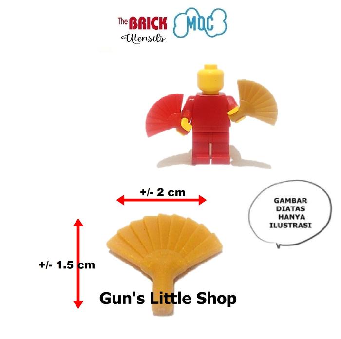 Gambar Minifigure - Accessories Folding Fan Kipas loose dari Gun's LS OS undefined 5 Tokopedia