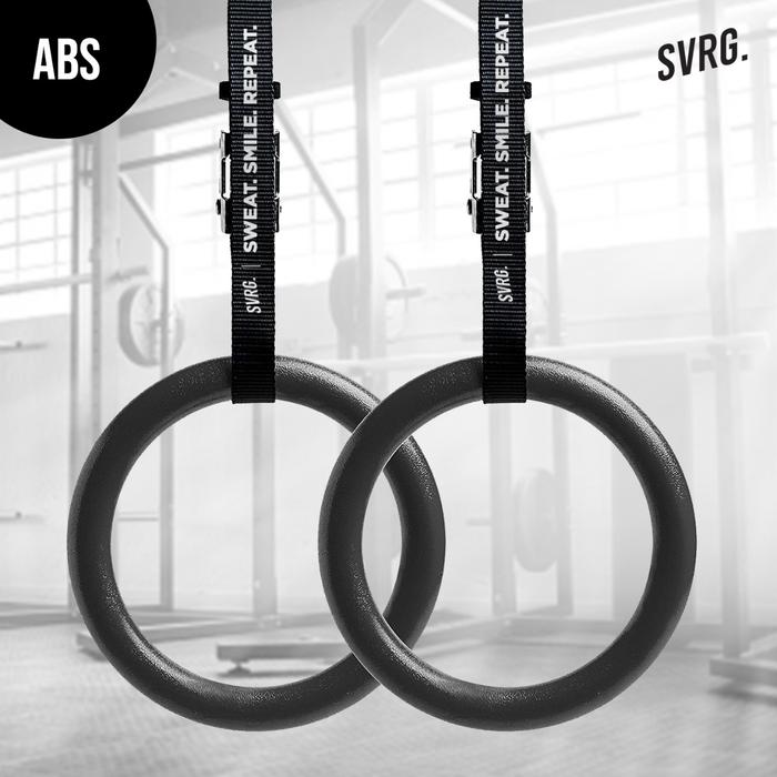 Gambar Gym Ring | Svarga Gymnastic Ring | Crossfit | Calisthenics | Pull Up | - ABS dari SVRG Store undefined Tokopedia