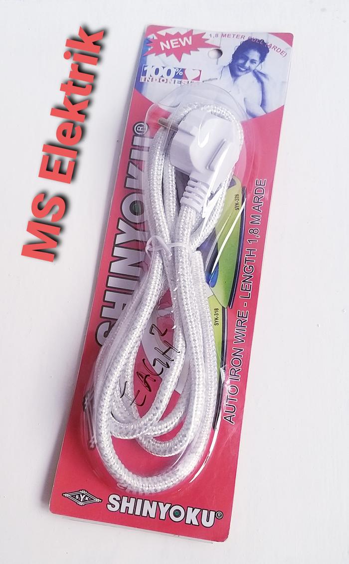 Gambar KABEL SETRIKA ISI 2 / 3 KABEL SHINYOKU KUNINGAN ASLI SNI - ARDE 3 KABEL dari MS ELECTRIK undefined 4 Tokopedia
