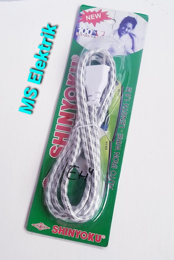 Gambar KABEL SETRIKA ISI 2 / 3 KABEL SHINYOKU KUNINGAN ASLI SNI - ARDE 3 KABEL dari MS ELECTRIK undefined 5 Tokopedia