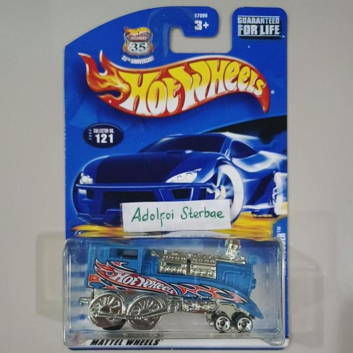 Jual Hotwheels Hot Wheels Rail Rodder Kereta Roda Engine Ice