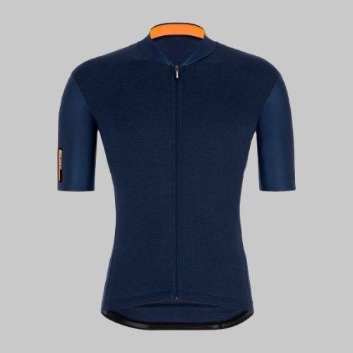 Gambar Santini Colore Jersey Slim fit Blu Nautica - S dari Santini Indonesia ID undefined Tokopedia