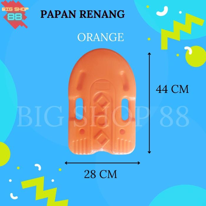 Gambar PAPAN PELAMPUNG RENANG ANAK PAPAN LUNCUR RENANG SWIMMING BOARD SNI - Orange dari BIGSHOP88CIREBON undefined Tokopedia