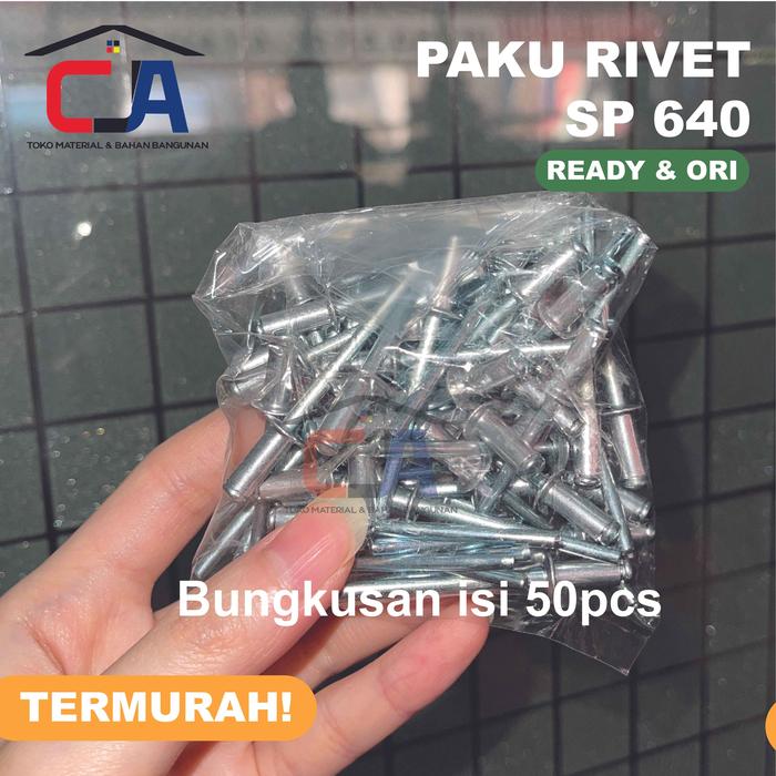 Paku Ripert Jual Paku Rifet Rivet Blind 5MM, 4MM, 3MM Dus & Bungkusan Isi 50 PCS ...