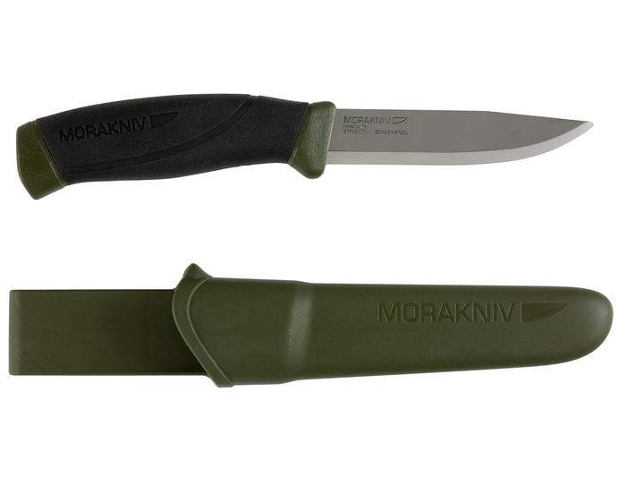 Gambar Pisau Bushcraft Outdoor Camping Morakniv Companion - C Military Gren dari MANGPRANG OUTDOOR undefined Tokopedia