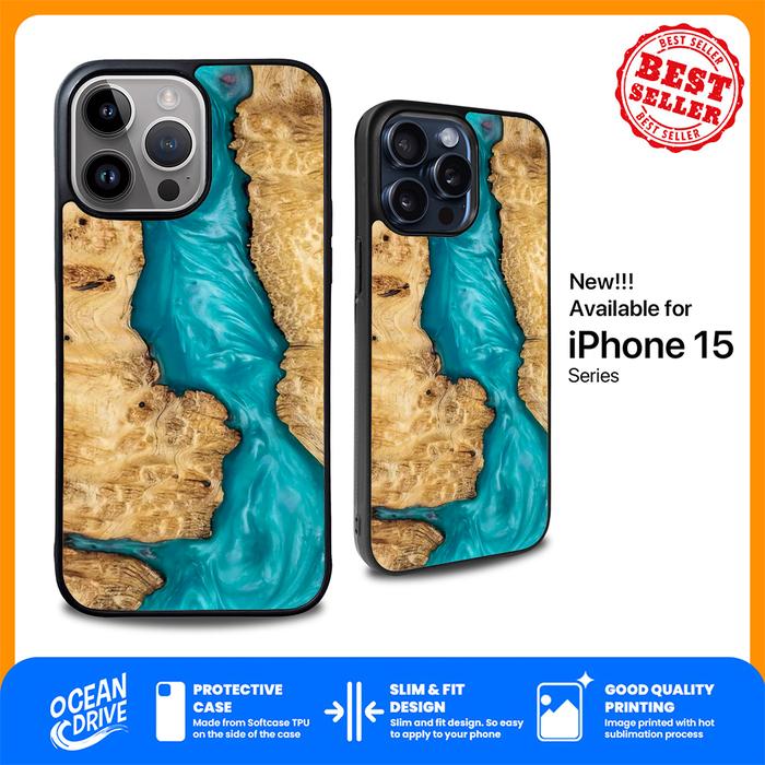 Gambar Case iPhone 15 14 13 12 11 Pro Max Aesthetic Wood Resin YD1286A - IPHONE14 PROMAX dari Ocean Drive Store undefined Tokopedia