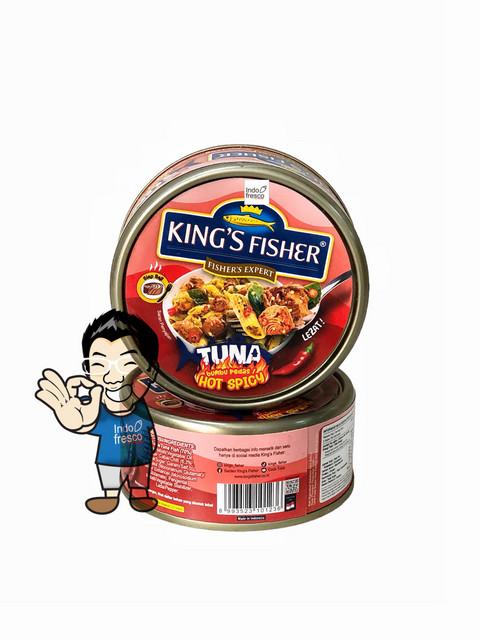 Gambar King's Fisher Tuna In Canned- Daging Tuna Kaleng 170g - Hot Spicy dari IndoFresco undefined Tokopedia